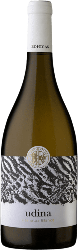 13,95 € Spedizione Gratuita | Vino bianco Fermí Bohigas Udina D.O. Catalunya Catalogna Spagna Grenache Bianca Bottiglia 75 cl