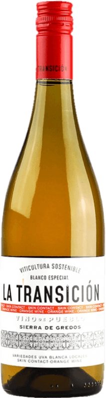 8,95 € Envoi gratuit | Vin blanc Soto y Manrique La Transición Blanco D.O.P. Cebreros Espagne Albillo, Palomino Fino, Montúa, Jaén, Chasselas Bouteille 75 cl