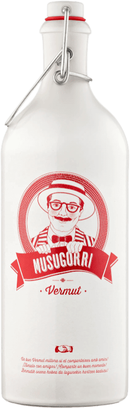 12,95 € 免费送货 | 苦艾酒 Witty. Musugorri 加泰罗尼亚 西班牙 Grenache White 瓶子 75 cl