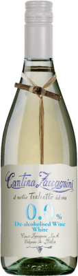 11,95 € Бесплатная доставка | Белое вино Zaccagnini Tralcetto 0,0 Blanco Италия Bacca White бутылка 75 cl Без алкоголя