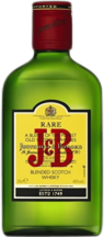 23,95 € Envoi gratuit | Boîte de 3 unités Whisky Blend J&B Ecosse Royaume-Uni Petite Flasque 20 cl