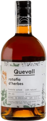 17,95 € Kostenloser Versand | Liköre Quevall Ratafia d'Herbes Katalonien Spanien Flasche 70 cl