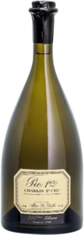 109,95 € Envio grátis | Vinho Branco Régnard Pic 1er Premier Cru, Millésimé A.O.C. Chablis França 75 cl