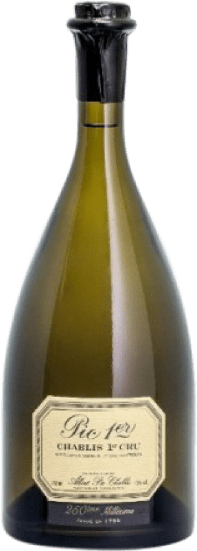 109,95 € Envio grátis | Vinho branco Régnard Pic Millésimé A.O.C. Chablis Premier Cru França Garrafa 75 cl