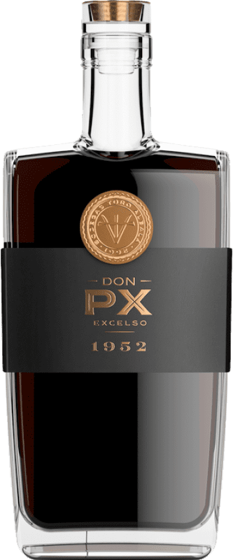 444,95 € Spedizione Gratuita | Vino dolce Toro Albalá Don PX Excelso 1952 1952 Spagna Pedro Ximénez Bottiglia 75 cl