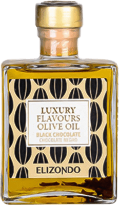 10,95 € 送料無料 | オリーブオイル Elizondo Luxury Chocolate Negro スペイン 小型ボトル 20 cl