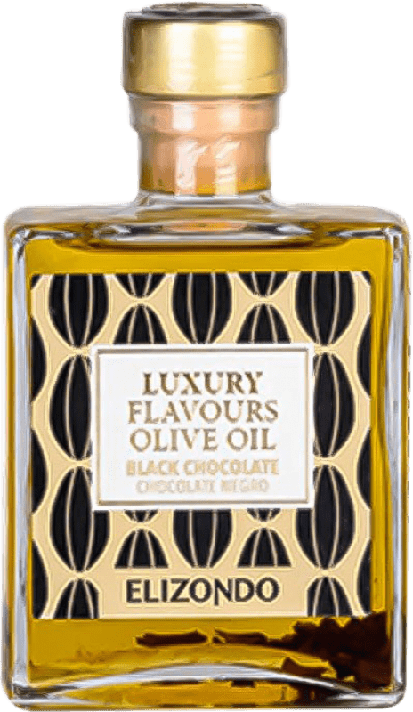 10,95 € Envio grátis | Azeite de Oliva Elizondo Luxury — Luxo Espanha Garrafinha 20 cl Dark Chocolate — Chocolate Amargo