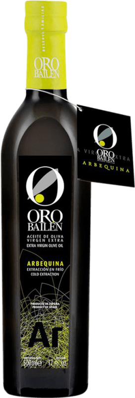 17,95 € Kostenloser Versand | Olivenöl Oro Bailén E-NOL Extra Nativ Reserve — Gereift Spanien Arbequina Medium-Flasche 50 cl