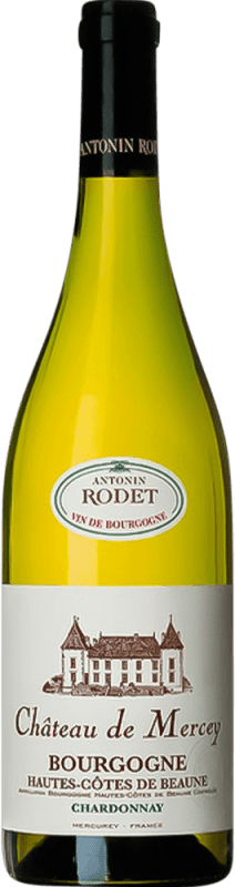 41,95 € 免费送货 | 白酒 Antonin Rodet Château de Mercey Hautes-Côtes de Beaune Blanc A.O.C. Bourgogne 勃艮第 法国 Chardonnay 瓶子 75 cl