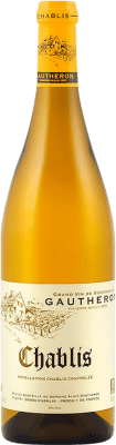 28,95 € Envío gratis | Vino blanco Gautheron A.O.C. Chablis Borgoña Francia Chardonnay Botella 75 cl