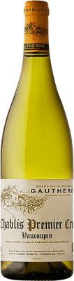 42,95 € 免费送货 | 白酒 Gautheron Vaucoupin Premier Cru A.O.C. Chablis 法国 Chardonnay 瓶子 75 cl