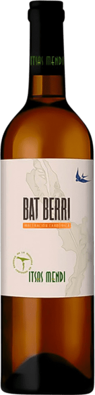 23,95 € Envio grátis | Vinho branco Itsasmendi Bat Berri D.O. Bizkaiko Txakolina País Basco Espanha Hondarribi Zuri Garrafa 75 cl