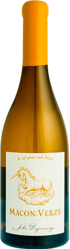 33,95 € Free Shipping | White wine Jules Desjourneys Verzé A.O.C. Mâcon France Chardonnay Bottle 75 cl