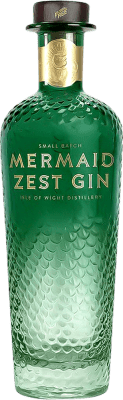 45,95 € Spedizione Gratuita | Gin Mermaid Small Batch Zest Gin Regno Unito Bottiglia 70 cl