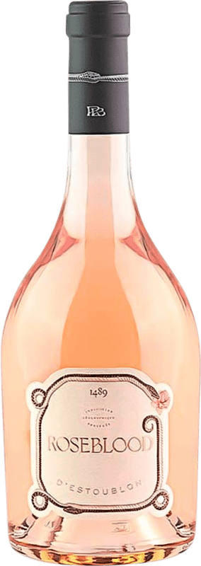 28,95 € Envoi gratuit | Vin Rosé Roseblood. D'Estoublon Rosé Piémont France Garnacha — Grenache, Cinsault, Tibouren Bouteille 75 cl