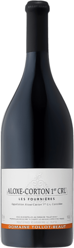107,95 € Envio grátis | Vinho tinto Domaine Tollot-Beaut Les Fournieres Premier Cru A.O.C. Aloxe-Corton Borgonha França Pinot Preto Garrafa 75 cl