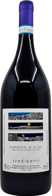 18,95 € Kostenloser Versand | Rotwein Trediberri D.O.C. Barbera d'Alba Italien Barbera Flasche 75 cl