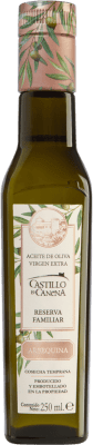 174,95 € Envío gratis | Caja de 12 unidades Aceite de Oliva Castillo de Canena Reserva Familiar Vidrio Andalucía España Arbequina Botellín 25 cl