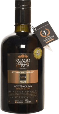 14,95 € Spedizione Gratuita | Olio d'Oliva Olivapalacios EVO Extra Vergine Castilla-La Mancha Spagna Picual 75 cl Vetro