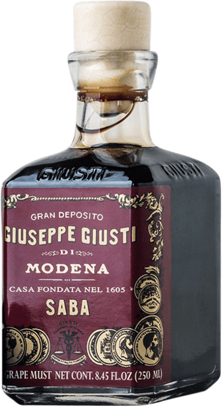 16,95 € Kostenloser Versand | Essig Giuseppe Giusti Saba Vidrio Italien Kleine Flasche 25 cl