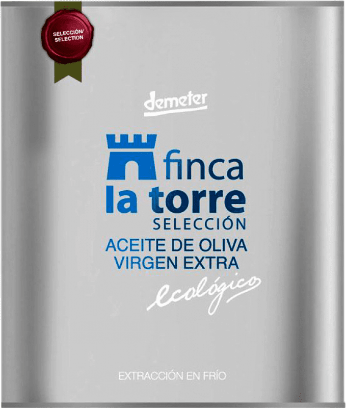 66,95 € 送料無料 | オリーブオイル Finca la Torre アンダルシア スペイン Hojiblanca 大きな缶 2 L