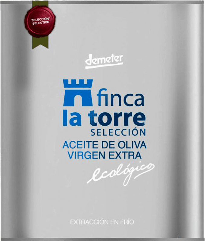 66,95 € Free Shipping | Olive Oil Finca la Torre Andalusia Spain Hojiblanca Special Tin 2 L