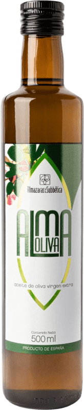 8,95 € Envío gratis | Aceite de Oliva ‎Almazaras de la Subbética Almaoliva Vidrio Andalucía España Botella Medium 50 cl