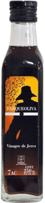 4,95 € Free Shipping | Vinegar Almazaras de la Subbética Parqueoliva D.O. Jerez-Xérès-Sherry Andalusia Spain Small Bottle 25 cl Glass