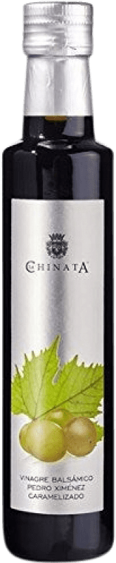 10,95 € Spedizione Gratuita | Aceto La Chinata Caramelizado Balsamico Estremadura Spagna Pedro Ximénez Bottiglietta 25 cl Vetro
