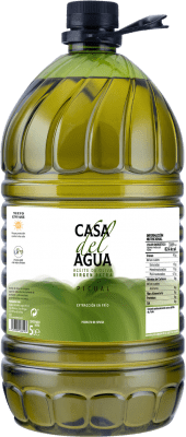 46,95 € Envio grátis | Azeite de Oliva Oro Bailén Casa del Agua AOVE Virgem Extra Andaluzia Espanha Picual Garrafão 5 L PET