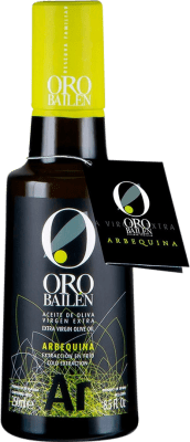 9,95 € Envío gratis | Aceite de Oliva Oro Bailén Vidrio Andalucía España Arbequina Botellín 25 cl