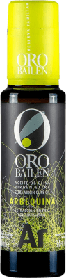 4,95 € Envío gratis | Aceite de Oliva Oro Bailén AOVE Virgen Extra Andalucía España Arbequina Botellín Miniatura 10 cl Vidrio