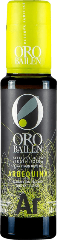 5,95 € Kostenloser Versand | Olivenöl Oro Bailén Vidrio Andalusien Spanien Arbequina Miniaturflasche 10 cl