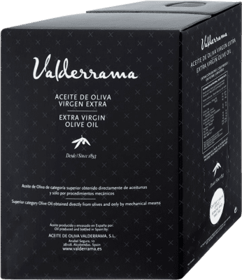 38,95 € 送料無料 | オリーブオイル Valderrama EVOO エキストラバージン カスティーリャ・ラ・マンチャ スペイン Arbequina — アルベキーナ バッグ・イン・ボックス 2 L