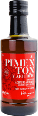 13,95 € Envío gratis | Aceite de Oliva Valderrama Pimentón y Ajo Frito Vidrio Castilla la Mancha España Arbequina Botellín 25 cl