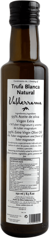 29,95 € 免费送货 | 橄榄油 Valderrama EVOO 特级初榨 卡斯蒂利亚 - 拉曼恰 西班牙 Royal — 罗亚尔 小瓶装 25 cl 玻璃 Trufa Blanca — 白松露