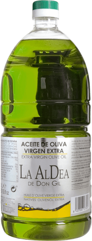 19,95 € Envío gratis | Aceite de Oliva Arodén Hispania La Aldea de Don Gil AOVE Virgen Extra Andalucía España Garrafa 2 L