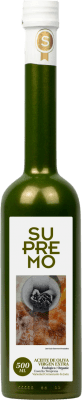 27,95 € Envío gratis | Aceite de Oliva Supremo Vidrio Andalucía España Cornezuelo Botella Medium 50 cl