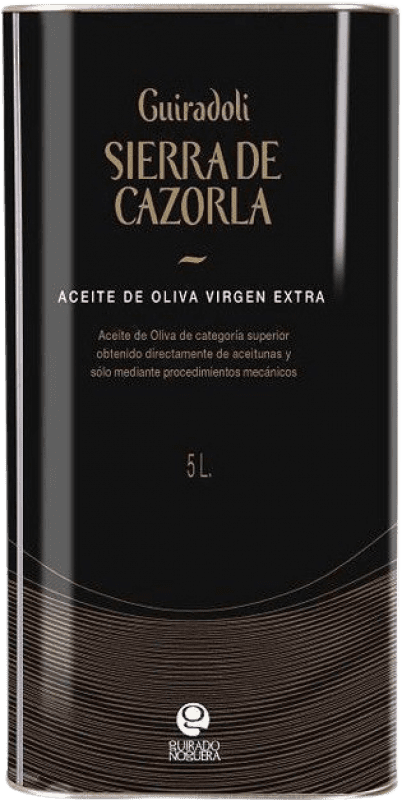 59,95 € Envio grátis | Azeite de Oliva Valdolivo AOVE Virgem Extra D.O. Sierra de Cazorla Andaluzia Espanha Picual Lata Especial 5 L