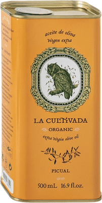 27,95 € 送料無料 | オリーブオイル La Cultivada アンダルシア スペイン Picual アルミ缶 50 cl
