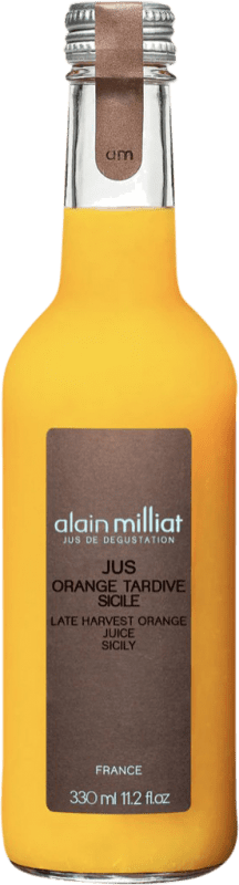 6,95 € 送料無料 | ジュース Alain Milliat フランス 1/3ボトル 33 cl ガラス Orange — オレンジ