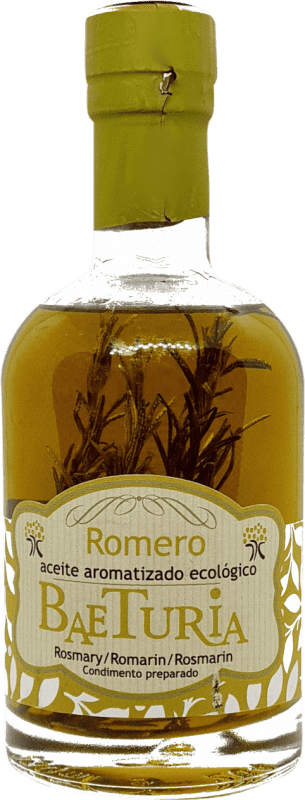 8,95 € Spedizione Gratuita | Olio Vegetale Baeturia Organic Estremadura Spagna Bottiglietta 25 cl Vetro Romero — Rosmarino