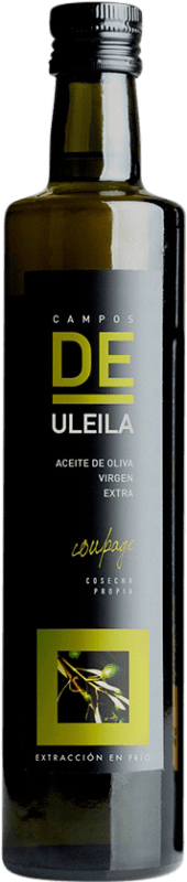 15,95 € Envío gratis | Aceite de Oliva Campos de Uleila Bio Vidrio Andalucía España Botella Medium 50 cl