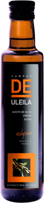 102,95 € Envoi gratuit | Boîte de 12 unités Huile d'Olive Campos de Uleila Bio Vidrio Andalousie Espagne Arbequina Petite Bouteille 25 cl