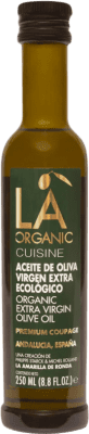 134,95 € Spedizione Gratuita | Scatola da 12 unità Olio d'Oliva La Amarilla de Ronda LA Organic Cuisine Vidrio Andalusia Spagna Piccola Bottiglia 25 cl