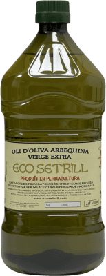 29,95 € Envoi gratuit | Huile d'Olive Mitelaella HOVE Vierge Extra Catalogne Espagne Arbequina Eco — Biologique Jerrican 2 L PET
