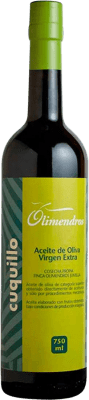 10,95 € Envío gratis | Aceite de Oliva Olimendros Cuquillo AOVE Virgen Extra Región de Murcia España Cuquillo 75 cl Vidrio
