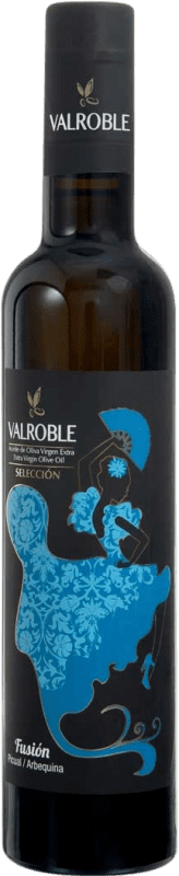 14,95 € 免费送货 | 橄榄油 Potosí 10 Valroble Fusión EVOO 特级初榨 D.O. Sierra de Segura 安达卢西亚 西班牙 中瓶装 50 cl 玻璃