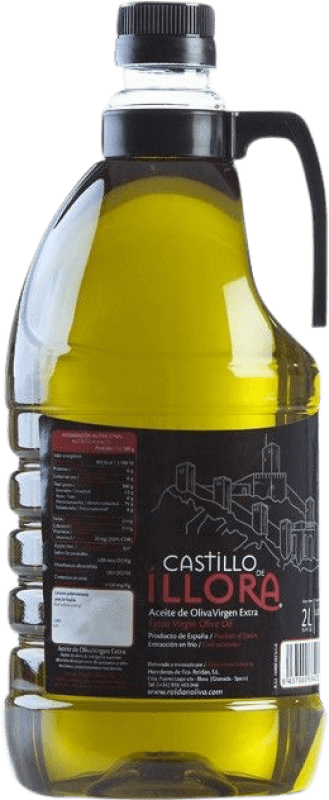 19,95 € Envoi gratuit | Huile d'Olive Roldán 1895 Castillo de Íllora Tradicional PET D.O. Poniente de Granada Andalousie Espagne Carafe 2 L