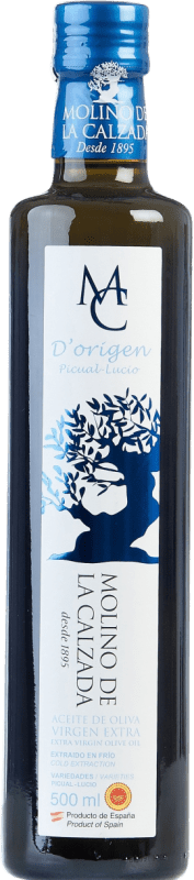 9,95 € 免费送货 | 橄榄油 Roldán 1895 Molino de la Calzada d'Origen EVOO 特级初榨 D.O. Poniente de Granada 安达卢西亚 西班牙 中瓶装 50 cl 玻璃